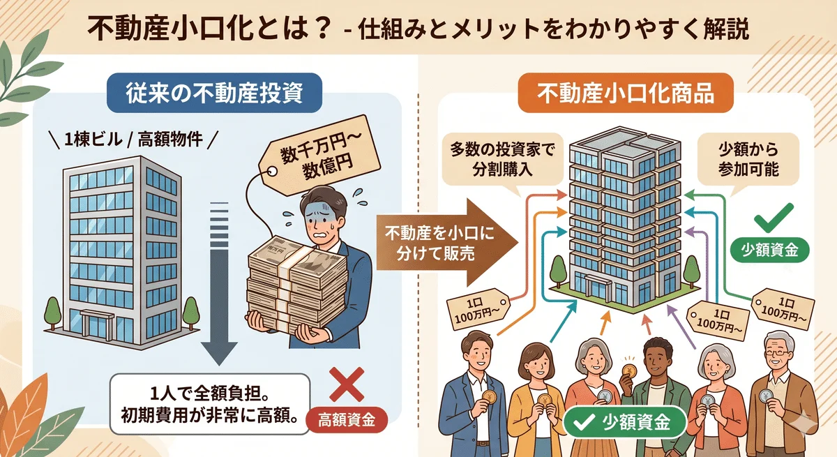 不動産小口化事業について
